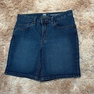 Lee Women's Blue Denim Shorts